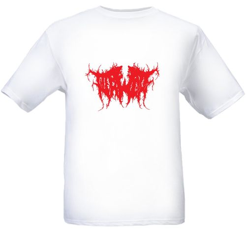 Werwolf - Red logo shirt / white